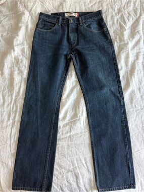 Levi’s Men’s Dark Blue Denim Jeans